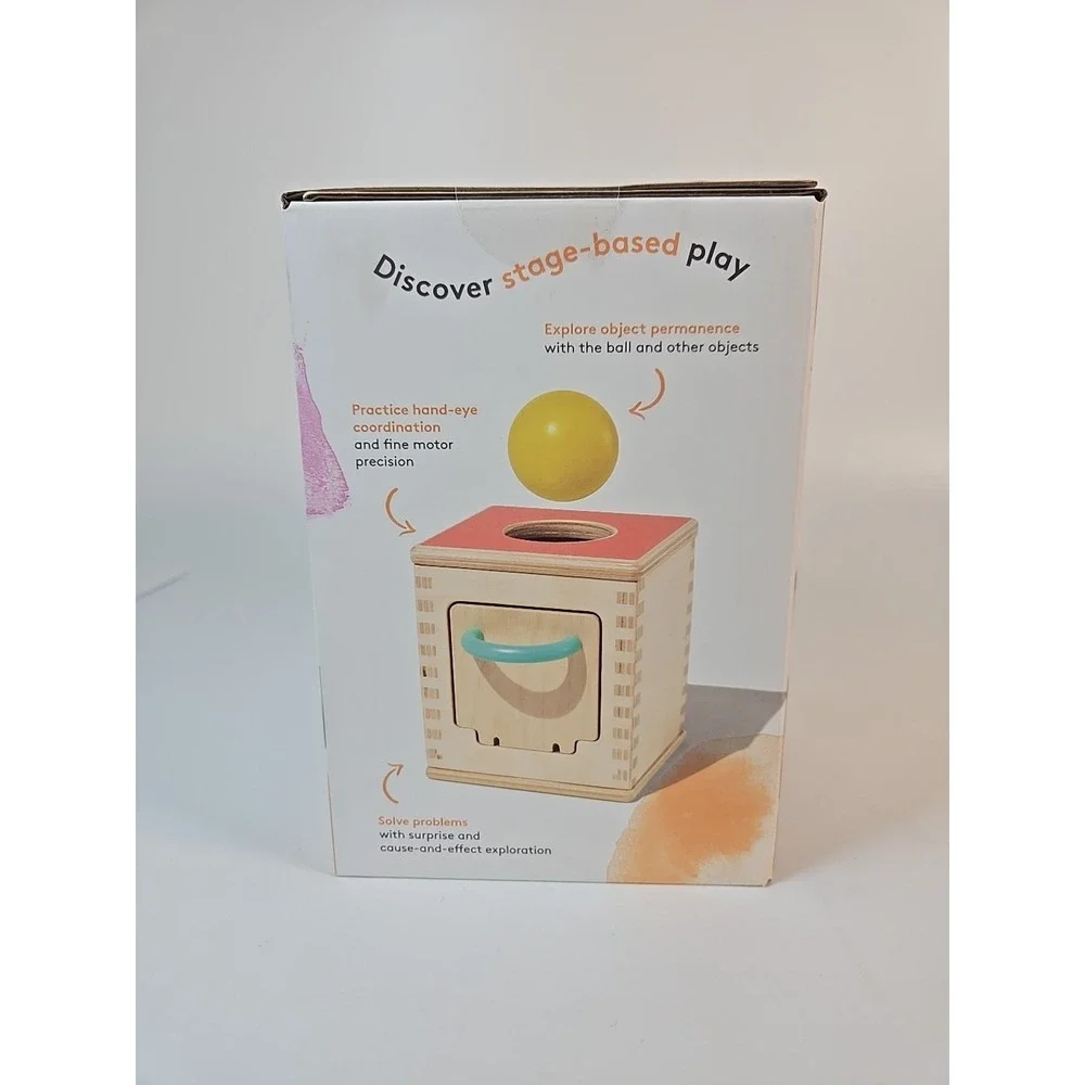 Lovevery Hide & Find Drop Box - Practice Hand-eye Coordination Montessori